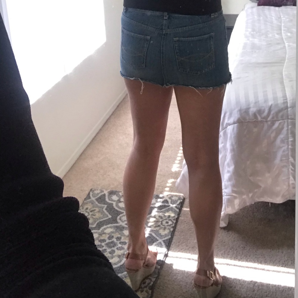 Denim skirt Abercrombie & Fitch